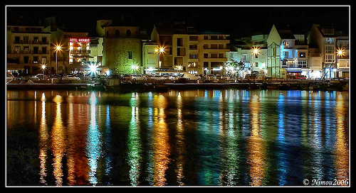 Cambrils de noche