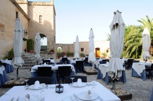 Terraza del Hotel Son Amoixa Vell de Mallorca